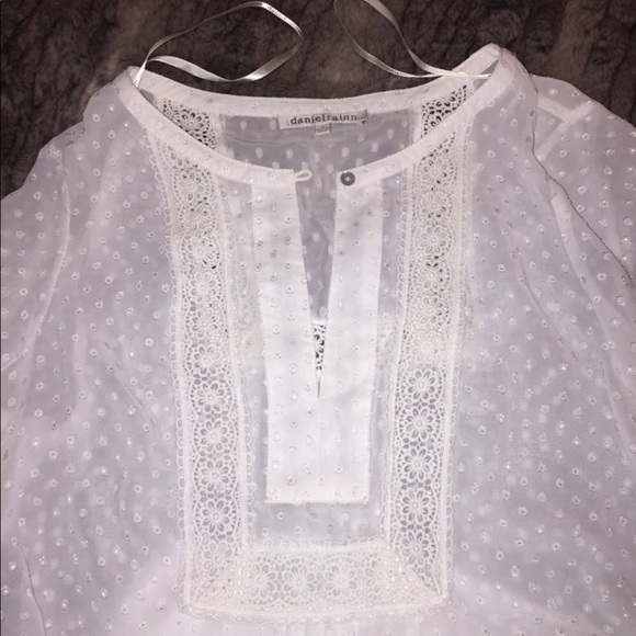 Anthropologie Daniel Rainn Peasant top blouse - Picture 6 of 6